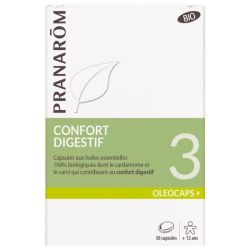 Pranarom Oleocaps+ Confort Digestif Bio 30 capsules