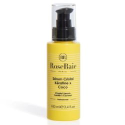 RoseBaie Sérum Cristal Professionnel à l'Huile de Coco 100ml – Brillance et nutrition