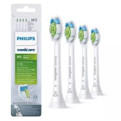 Philips Sonicare W2 Optimal White Têtes de Brosse à Dents HX6064/10 Blanc - Lot de 4