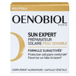 Oenobiol Sun Expert Préparateur solaire Peau sensible - 30 Capsules