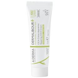A-DERMA Dermalibour+ CICA-Crème Réparatrice Assainissante 15 ml - Format Nomade