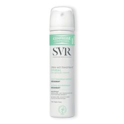 SVR Spirial Déodorant Anti-Transpirant Spray - 75 ml - Transpiration Normale à Excessive