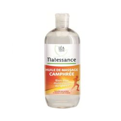 Natessance Huile de Massage Camphrée 500 ml