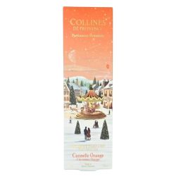 Collines de Provence Bouquet Parfumé Cannelle Orange 100 ml - Diffuseur de parfum d'ambiance