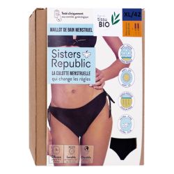 Sisters Republic Maillot De Bain Menstruel - Absorption Medium - Taille XL 42 - 1 Bas