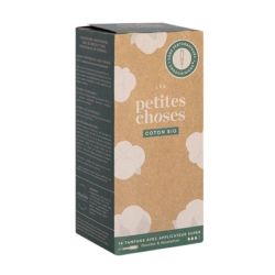 Les Petites Choses Tampons Bio avec Applicateurs Flux Super 14 unités