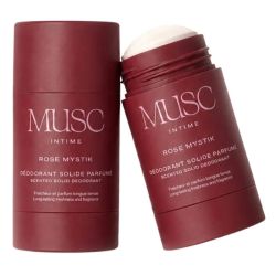 Musc Intime Rose Mystik Déodorant Solide Parfumé 50g – Fraîcheur et protection
