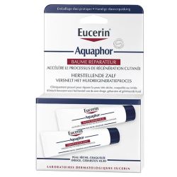 Eucerin Aquaphor Baume Réparateur Cutané Peaux Sèches 2 x 10ml