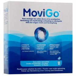 Norgine MoviGo Poudre Solution Buvable - 10 sachets - Constipation et selles dures
