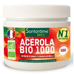 Santarome Bio Acérola Bio 1000 60 comprimés à croquer