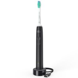 Philips Sonicare Série 3100 Brosse À Dents Électrique Rechargeable Noire – Élimination plaque