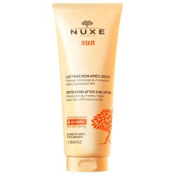Nuxe Sun Lait Fraîcheur Après-Soleil Visage et Corps - 200 ml - Répare, hydrate et prolonge le bronzage