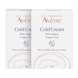 Avène Cold Cream Pain Surgras - Lot de 2 x 100 g - Nettoyant doux pour peaux sèches à très sèches