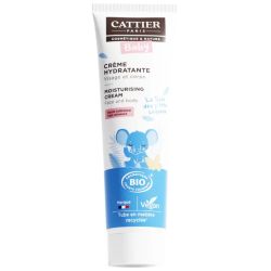 Cattier Bébé Crème Hydratante Bio 100ml – Nourrit, adoucit et protège