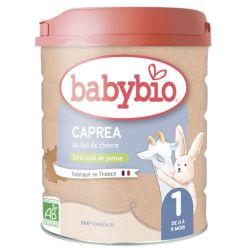 Babybio Caprea 1er Âge au Lait de Chèvre Bio de 0 à 6 Mois