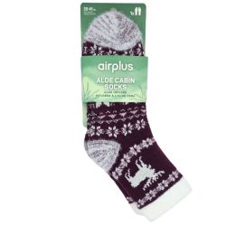 Airplus Chaussettes Infusées à l'Aloe Vera You Moose Mure Taille 35-41 - Confort et douceur