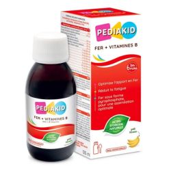 Pediakid Fer + Vitamines B - 125 ml - Complément Alimentaire Enfant
