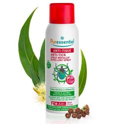 Puressentiel Spray Répulsif Anti-Tique Anti-Pique - 100ml - Contre les tiques - Dès 6 mois