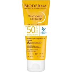 Bioderma Photoderm Lait ULTRA SPF50+ Non Parfumé 100ml – Très haute protection famille