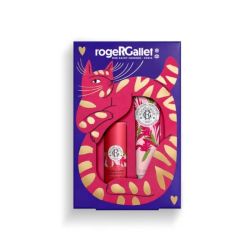 Roger&Gallet Coffret Noël Baume Lèvres et Crème Mains Gingembre Rouge - Rituel énergisant et épicé