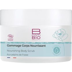 BcomBIO Gommage Corps Nourrissant Bio - 150 ml - Exfolie et nourrit la peau en un seul geste