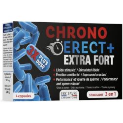 Eric Favre ChronoErect Extra Fort Stimulant Sexuel - 4 Capsules