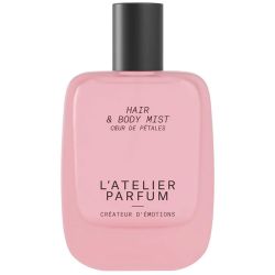 L'Atelier Parfum Cœur de Pétales 50ml - Brume Parfumée Florale pour Corps et Cheveux