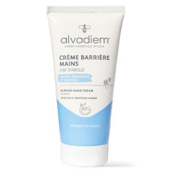 Alvadiem Crème Barrière Mains - Protège et Hydrate les Mains Sensibles et Irritées - 50ml