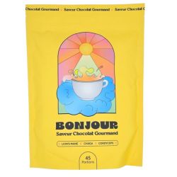 Bonjour Saveur Chocolat Gourmand 45 portions - Complément alimentaire à base de lion's mane, chaga et cordyceps