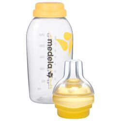 Medela Calma Biberon pour Lait Maternel - 250 ml - Tétée naturelle et respect du rythme de bébé