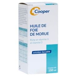 Cooper huile de foie de morue 150 ml