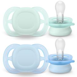 Philips Avent Pacifier Sucette Ultra Start 0/2 Mois - 2 Sucettes