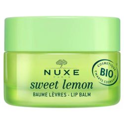 Nuxe Sweet Lemon Baume Lèvres Bio - 15 g - Nutrition et protection au parfum citronné