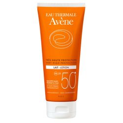 Avène Solaire Lait SPF50+ Peaux Sensibles - 100ml - Très haute protection pour peaux sensibles