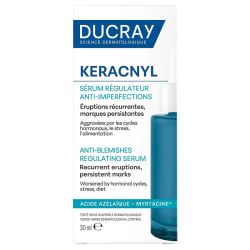 Ducray Keracnyl Sérum Régulateur Anti-Imperfections - 30ml - Acné hormonale et marques résiduelles