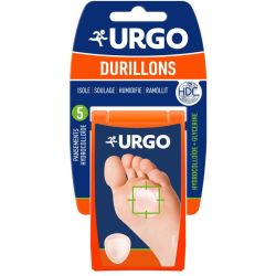 Urgo Traitement Durillons - Protège contre le Frottement des Chaussures - 5 Pansements