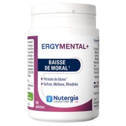 Nutergia Ergymental+ 60 gélules – Bien-être mental et équilibre émotionnel