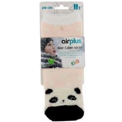 AirPlus Aloe Cabin Chaussettes Hydratantes Enfant Panda - Pointure 28-36