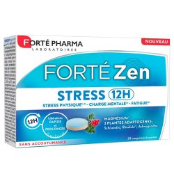 Forté Pharma Forté Zen Stress 12H - Vitamine B6 & Magnésium - Aide au Stress - 20 comprimés