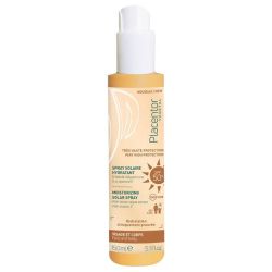 Placentor Végétal Spray Solaire Hydratant SPF50+ - Spray Fini Invisible, Non Gras ni Collant - 150 ml