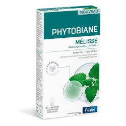 Pileje Phytobiane Mélisse Sommeil & Digestion - 30 Comprimés