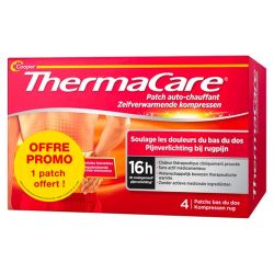 Thermacare Patch Auto-chauffant - 4 pacths + 1 OFFERT - Soulage les douleurs musculaires