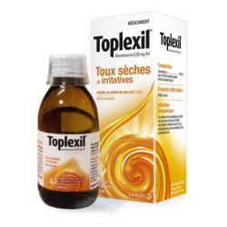 Toplexil sirop 150ml - Oxomémazine