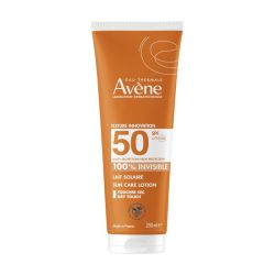 Avène Solaire Lait SPF50+ Peaux Sensibles - 250ml - Très haute protection pour peaux sensibles