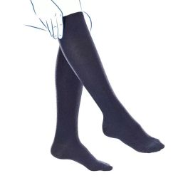 Thuasne Venoflex Fast Lin - Chaussettes de Contention - Taille 2 - Long - Noir