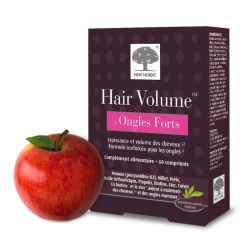 New Nordic Hair Volume Ongles Forts 60 comprimés - Volume des cheveux et force des ongles
