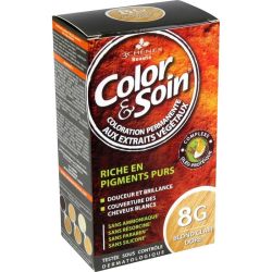 Les 3 Chênes Color & Soin Coloration Permanente - 8G Blond Clair Doré