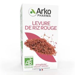 Arkogélules Levure de Riz Rouge Bio - 120 gélules - Fermentation traditionnelle & naturalité BIO
