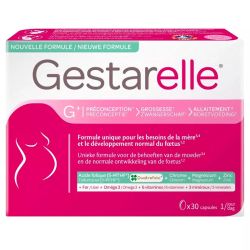 Iprad Gestarelle G+ Préconception, Grossesse et Allaitement - 30 Capsules - Soutien complet pour maman et bébé