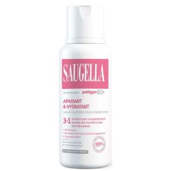 Saugella Poligyn 50+ Apaisant & Hydratant Soin Lavant Intime - 100ml